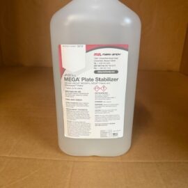 1 GALLON AB DICK MEGA PLATE STABILIZER SOLUTION 4 GALLON/CASE 38756