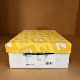 #10 24# ENVELOPE AVON BRILLIANT WHITE CLASSIC LINEN FINISH DIGONAL SEAMS 6597700