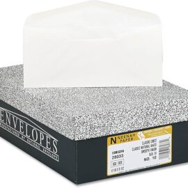 #10 (4 1/8 X 9 1/2) 24# ENVELOPE NATURAL WHITE SMOOTH CLASSIC CREST OSDS 2803300
