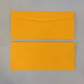 #10 ENVELOPE (4 1/8 X 9 1/2) 24# GOLDENROD DIAGONAL SEAMS 100/PK 500/BX 74525