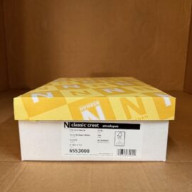 #10 (4 1/8 X 9 1/2) 24# AVON WHITE CLASSIC CREST SMOOTH FINISH 6553000 CAVC-24