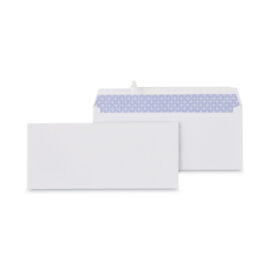 #10 (4 1/8 X 9 1/2) 24# ENVELOPE PEEL N SEAL WHITE WOVE SECURITY TINT 0SSS 100/H